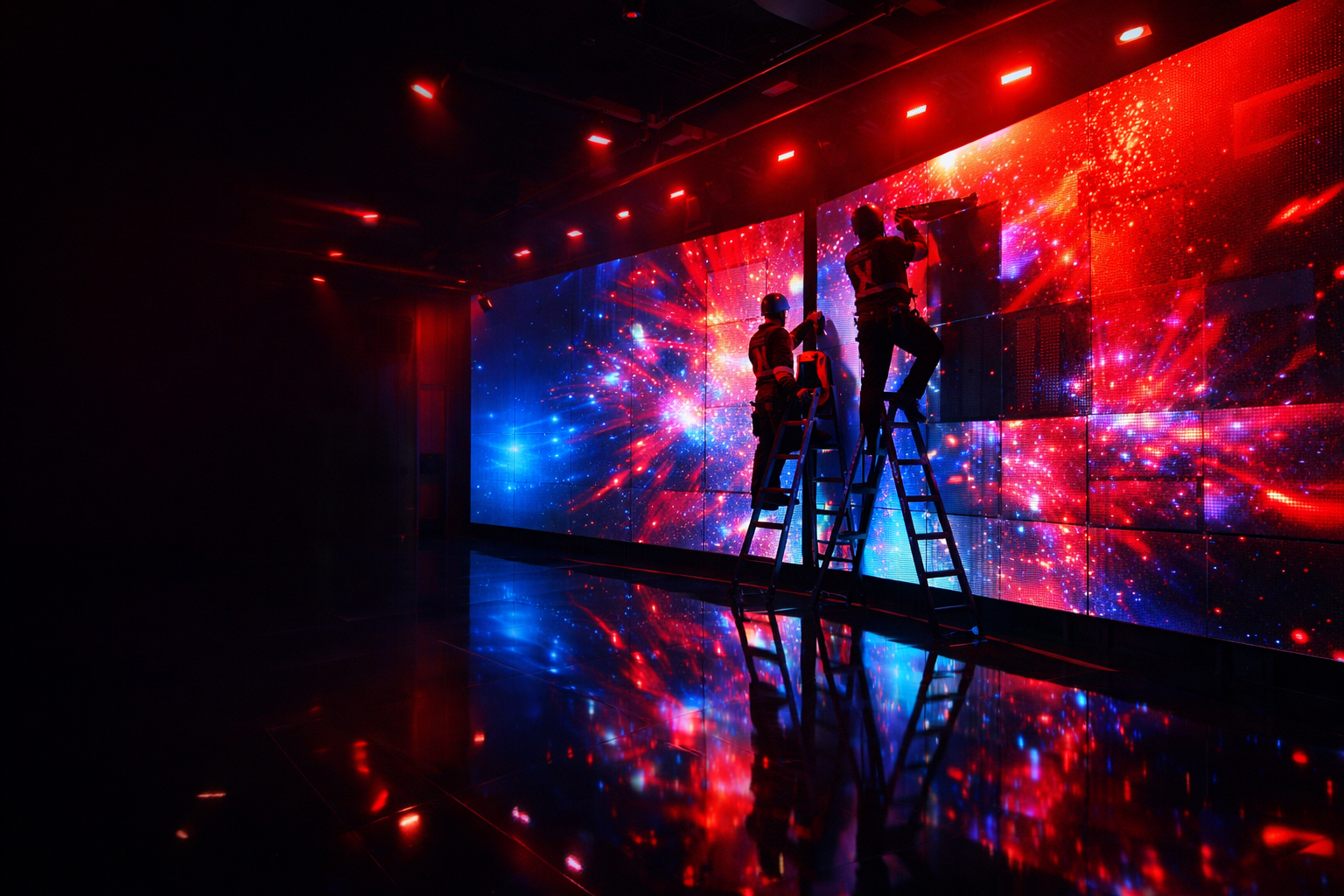 LED Display Installation