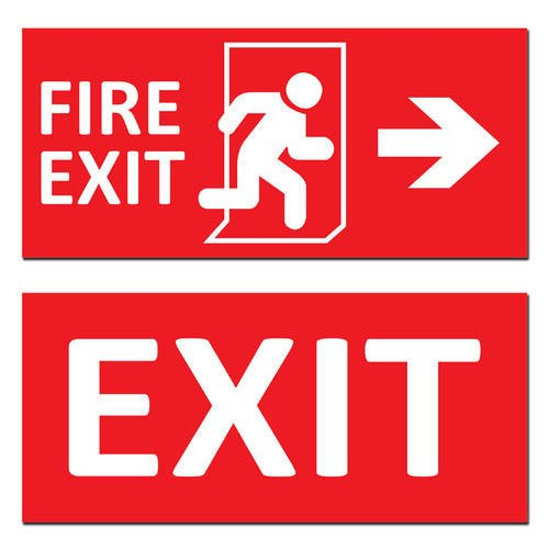 Fire Exit Board